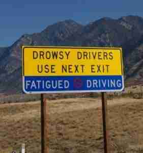 fatigued driving
